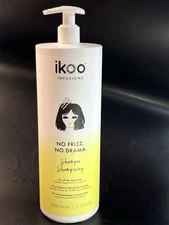 Ikoo No Frizz No Drama Shampoo For Unruly Frizzy Hair 33.8 oz