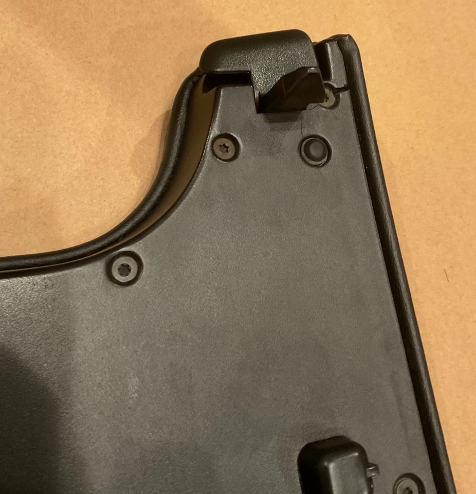 2004-2008 Pontiac Grand Prix Black Arm Rest Armrest Center Console Lid OEM - Image 3 of 3