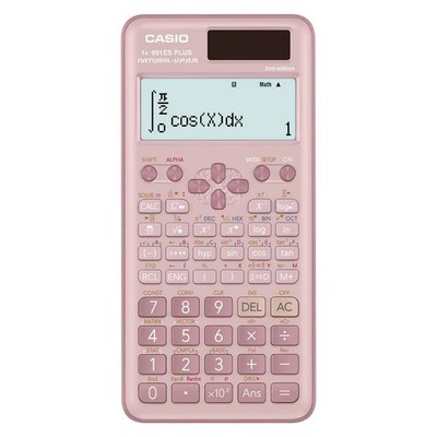 Casio FX-991ES Plus Pink 2. Gen Nicht programmierbarer wissenschaftlicher Taschenrechner
