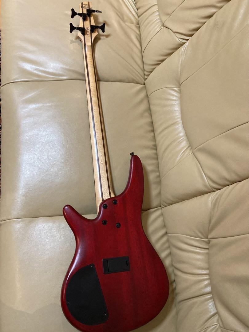 IBANEZ SR4FMBLT 4弦エレキベース レッド IBANEZ SR Series SR4FMBLT Red Electric Bass Guitar Used From