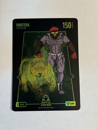 2025 Bo Jackson Battle Arena Update BF-101 Glow Battlefoil Pantera SP Robert