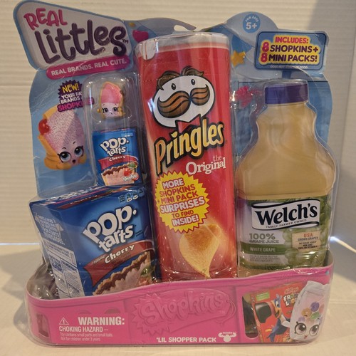 New! Shopkins Real Littles Lil' Shopper Pack 8 Shopkins 8 Mini Packs 1 Guide - 第 1/8 張圖片