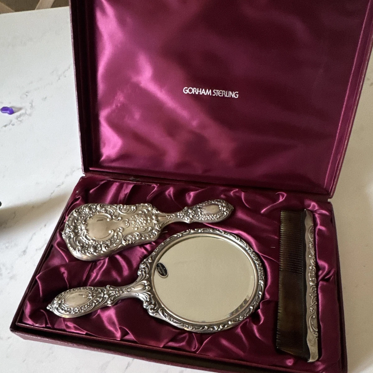 M1567 Antique 1900s 純銀 Gorham クロージング ブラシ M1567 Antique 1900's Gorham クロージング ブラシ M1567 Antique