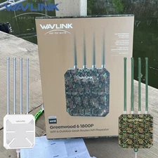 AX3000 AX1800 Outdoor Extender WiFi Router Signal Booster Long Range Repeater