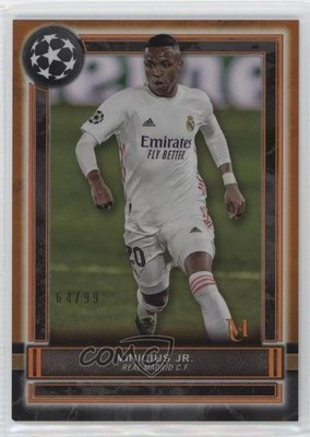 2020 Museum Collection UEFA Champions League Copper /99 Vinicius Junior Jr 12wc