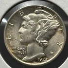 1945 Mercury Dime Brilliant Uncirculated