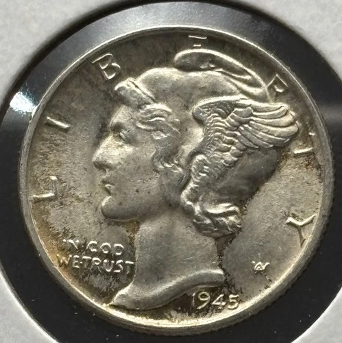 1945 Mercury Dime Brilliant Uncirculated