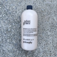 Philosophy RADIANT GRACE  Hydrating Shower Gel 32 fl. oz. No Pump   NEW & SEALED 1.03 per gallon