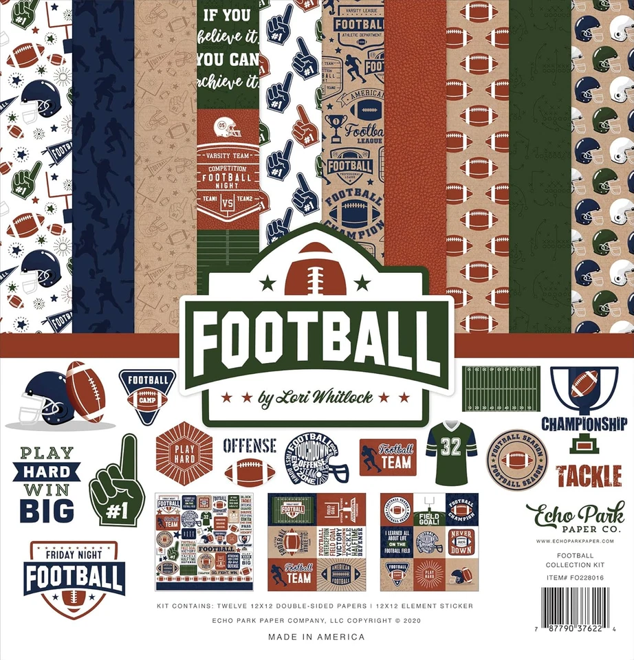 Company Football Collection Kit Paper 12-x-12-Inch - Image 4 of 4