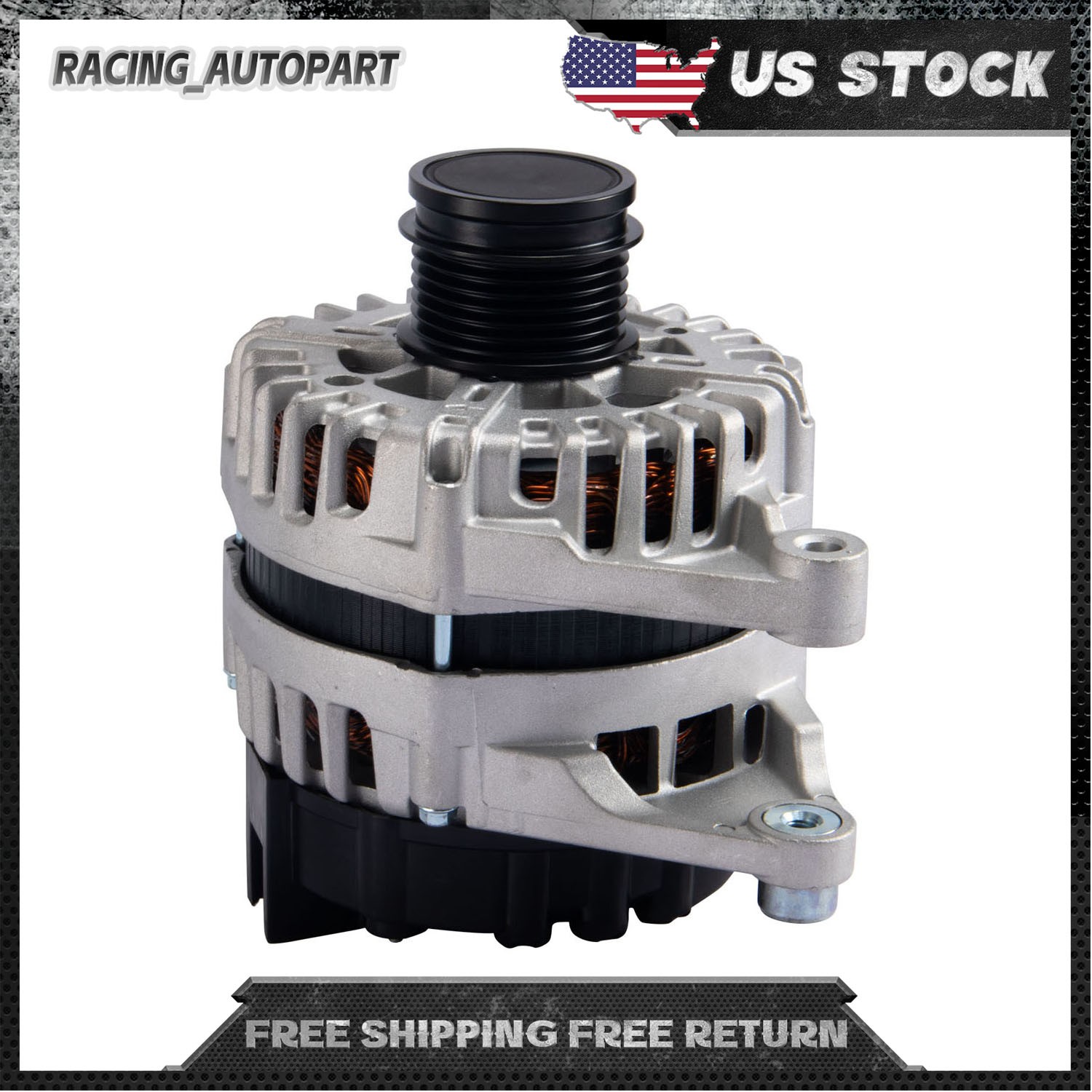 Alternator For 2021-23 Ford Bronco Sport 1.5L L3 2020-23 Ford Escape 1.5L L3;