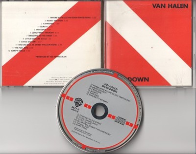 Van Halen  CD  Diver Down     1982   Target  /  No Barcode