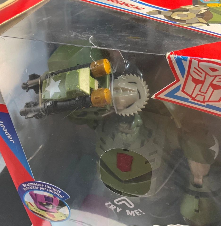 Transformers Animated BULKHEAD Spinning Buzzsaw 2008 Hasbro New - Image 4 of 4