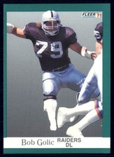 1991 Fleer - Bob Golic #108