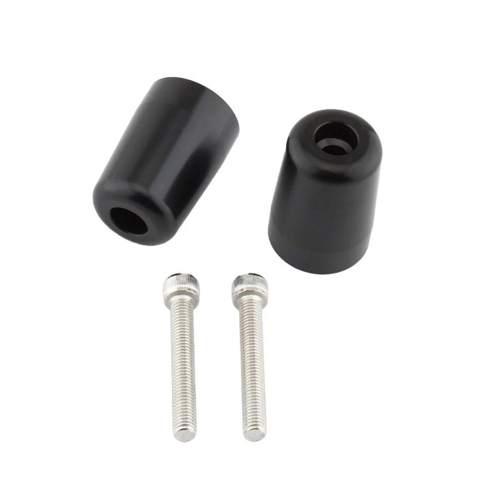 2 x Handlebar Grip End Cap for Kawasaki Concours 14 / 1400GTR 2008-2016 Black - Image 2 of 4