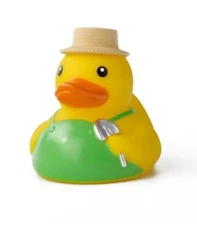 Target Bullseye Playground Rubber Duck Easter 2025 Farmer Gardner NWT!