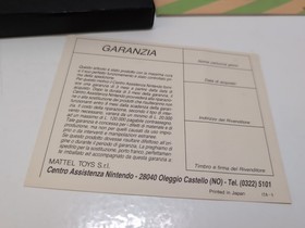 Nintendo Nes Goal PAL ITA