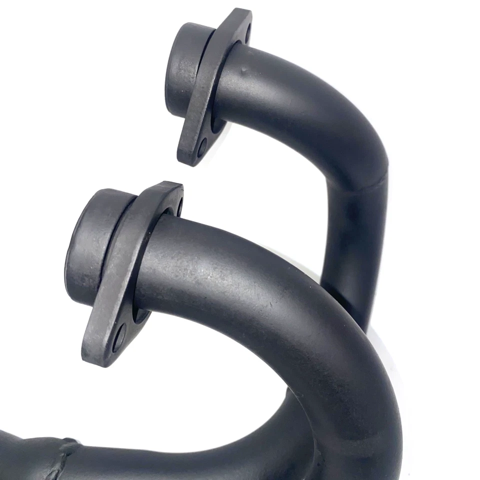 87 HONDA XR600R КОЛЛЕКТОР ВЫХЛОПНОЙ ТРУБЫ с фланцами и гайками 85-88 XR600 винтажный 1987 - Изображение 3 из 4