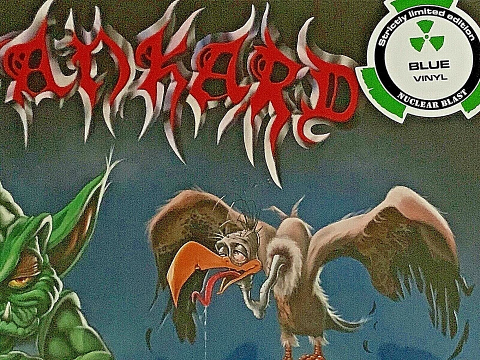 TANKARD - One Foot in the Grave - LP blau / blue vinyl - limited, Neu & Ovp - Bild 2 von 3