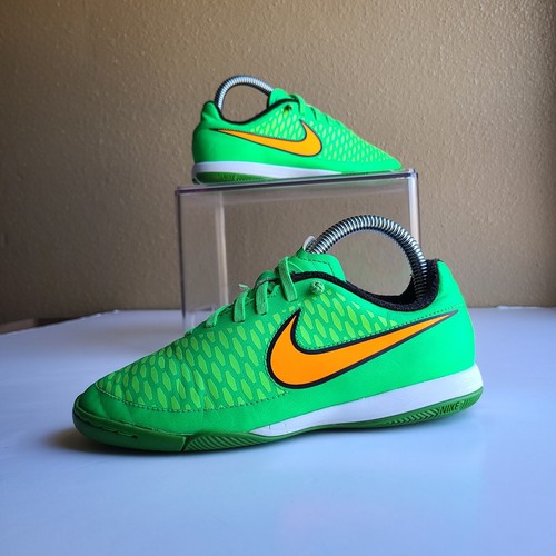 Nike Rare JR Magista Onda IC Green-Lim Kids / Youth size 1.5Y - Picture 3 of 10