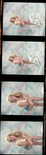 1 roll (16 negatives) of color medium format Kodak VPS film sexy pin ups