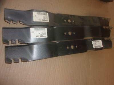 3 Stens 303-124 SCAG 48111, 481708 BOBCAT 112111-03  Toothed Blade +