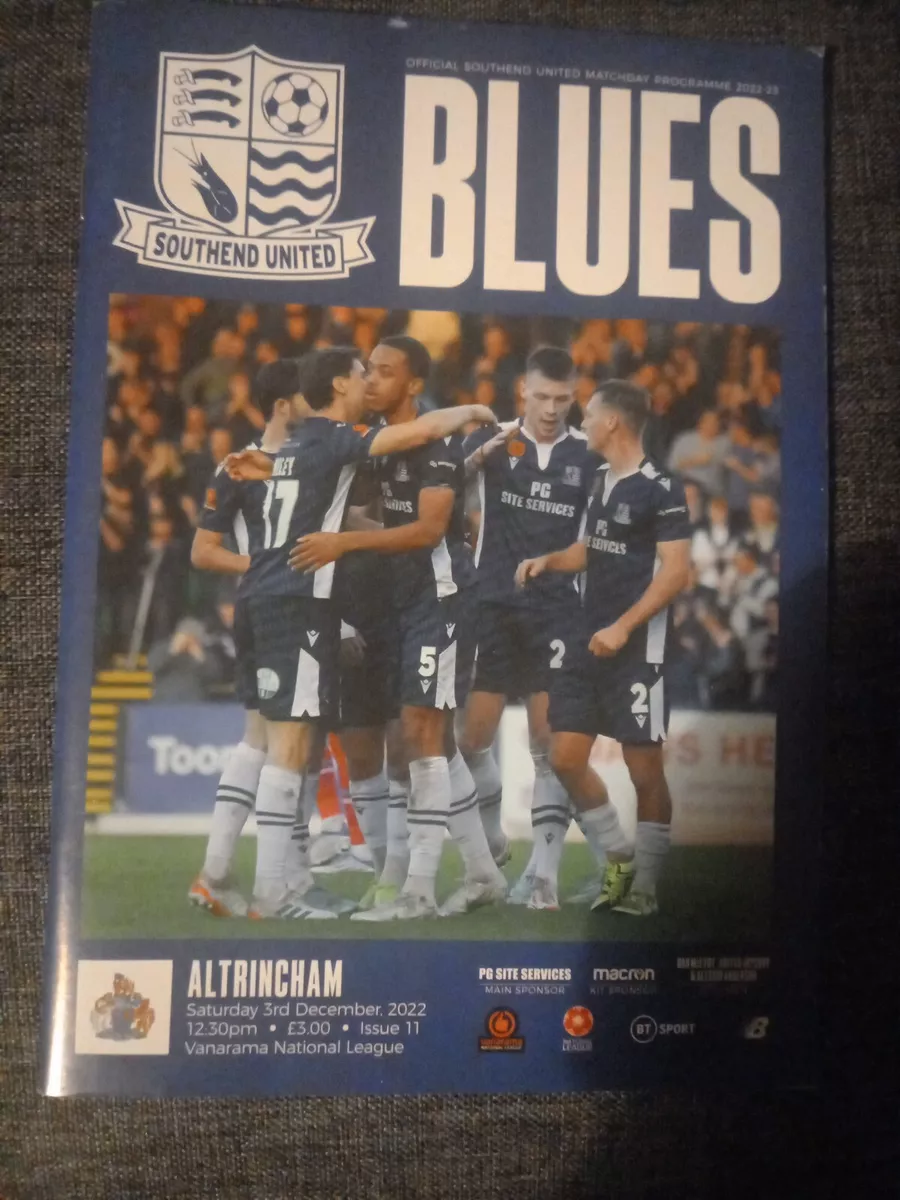 Altrincham Tickets  Southend United Football Club