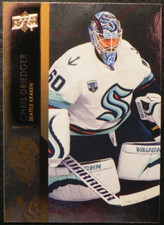 2021-22 21/22 Upper Deck SILVER FOIL #398 Chris Driedger Seattle Kraken
