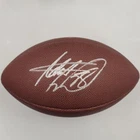 Adrian Peterson signed Wilson NFL Replica Football Vikings B ~ Beckett BAS Holo