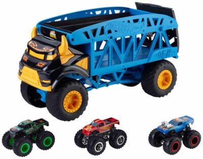 Hot Wheels Monster Trucks Monster Mover +3 Trucks Vehicle GGB64 