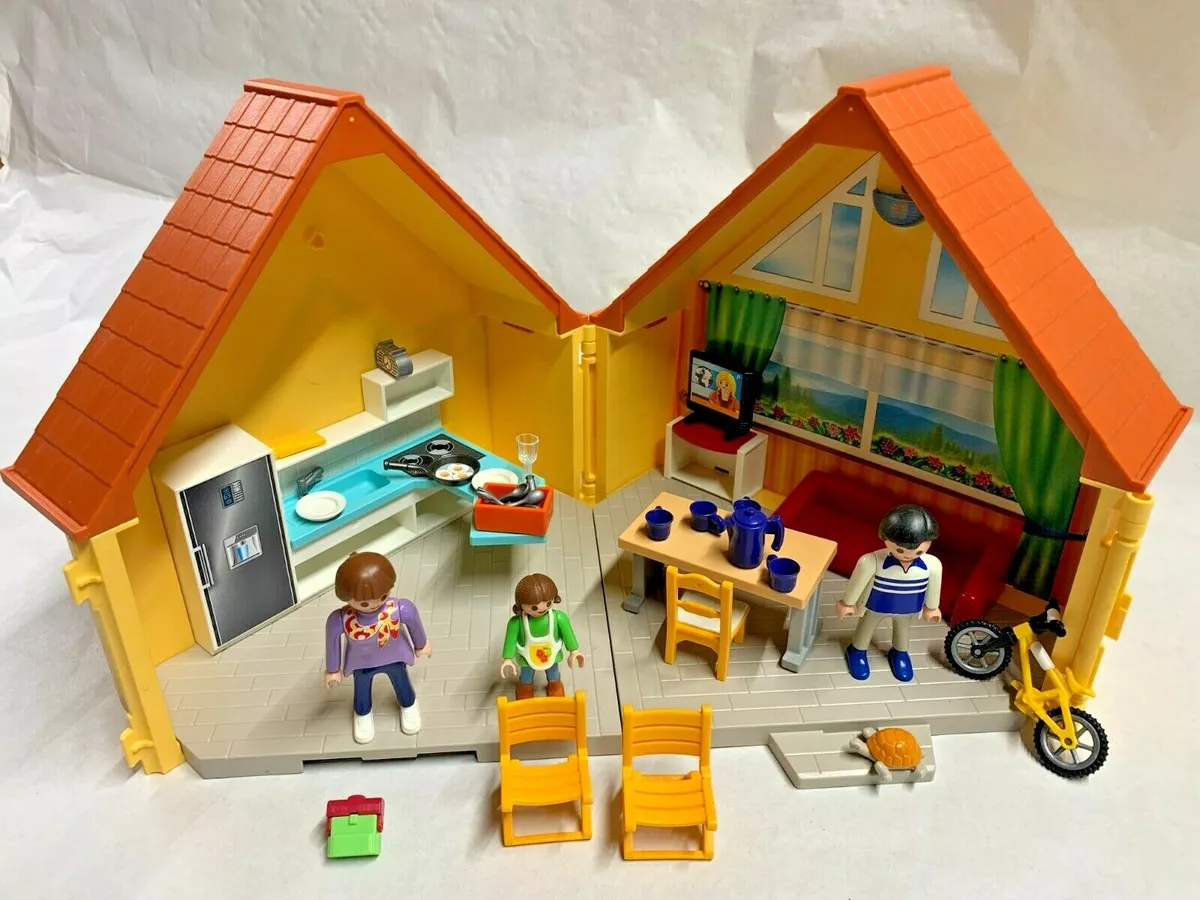 PLAYMOBIL Base 6020 - Maison Moderne Transportable Campagne