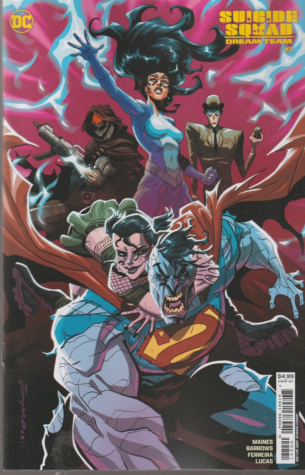 DC COMICS SUICIDE SQUAD DREAM TEAM #2 2024 GAYLORD 1ST PRINT NM
