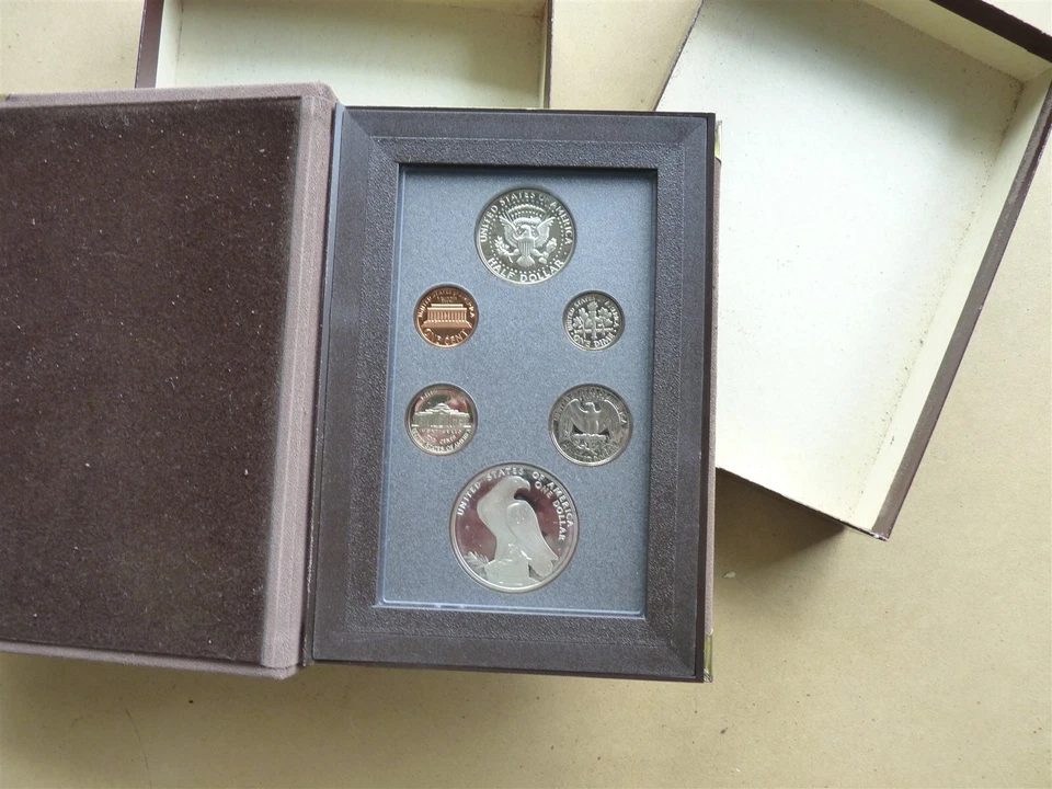 USA 1983 COMPLET SET OLYMPIC GAME LOS ANGELES THE STADIUM WITH CASE  - Image 3 of 4