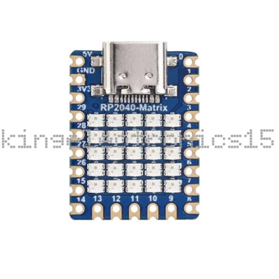 RP2040 Pico Mini Development Board 5 × 5 RGB LED Matrix Module RP2040-Matrix