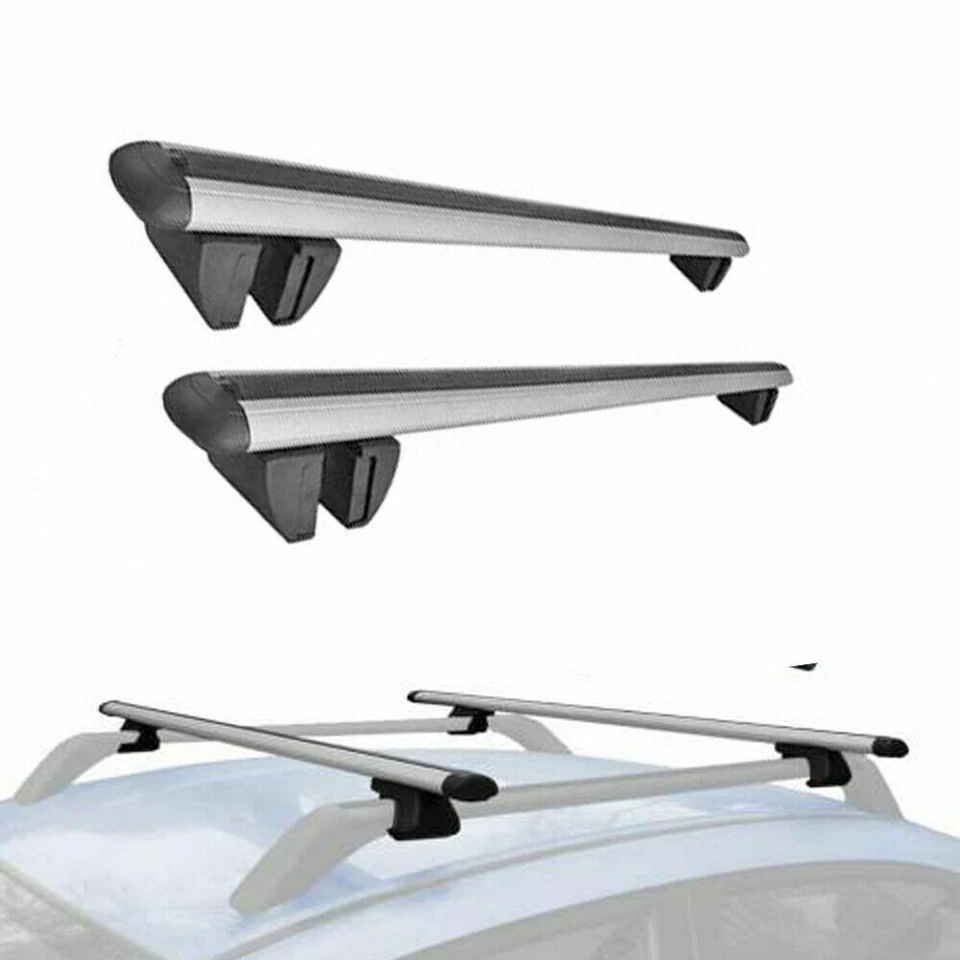 for KIA SPORTAGE 2004 2010 Roof Racks Cross Bars Carrier Racks Roof Bar Silver - Изображение 3 из 4