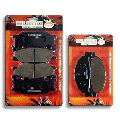Yamaha F+R Brake Rotor Pads XJR 400 (4HM1/4HM2/4HM4/4HM7) 1993 1994 1995 1996