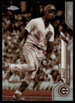 2020 Topps Chrome - Sepia Refractor #198 Javier Báez
