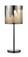 Dimond 31036/1 Skyline 1-light Portable Lamp In Polished Stainless Steel, New, F on sale Dimond 31036/1 Skyline 1-light Portable Lamp In Polished Stainless Steel, New, F on sale
