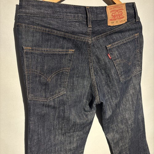 Levi's 525 100% Cotton Denim Jeans 30x30 Flared/ Bootcut Leg Dark Wash - Picture 8 of 13