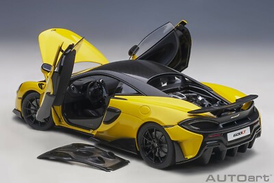 AUTOart 76082 McLAREN 600LT 600 LT 1/18 MODEL CAR SICILIAN YELLOW