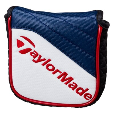 #ad #ad Tayler Made Golf TM23 Austech Putter Cover Mallet White Navy Red N9483501 $133.47