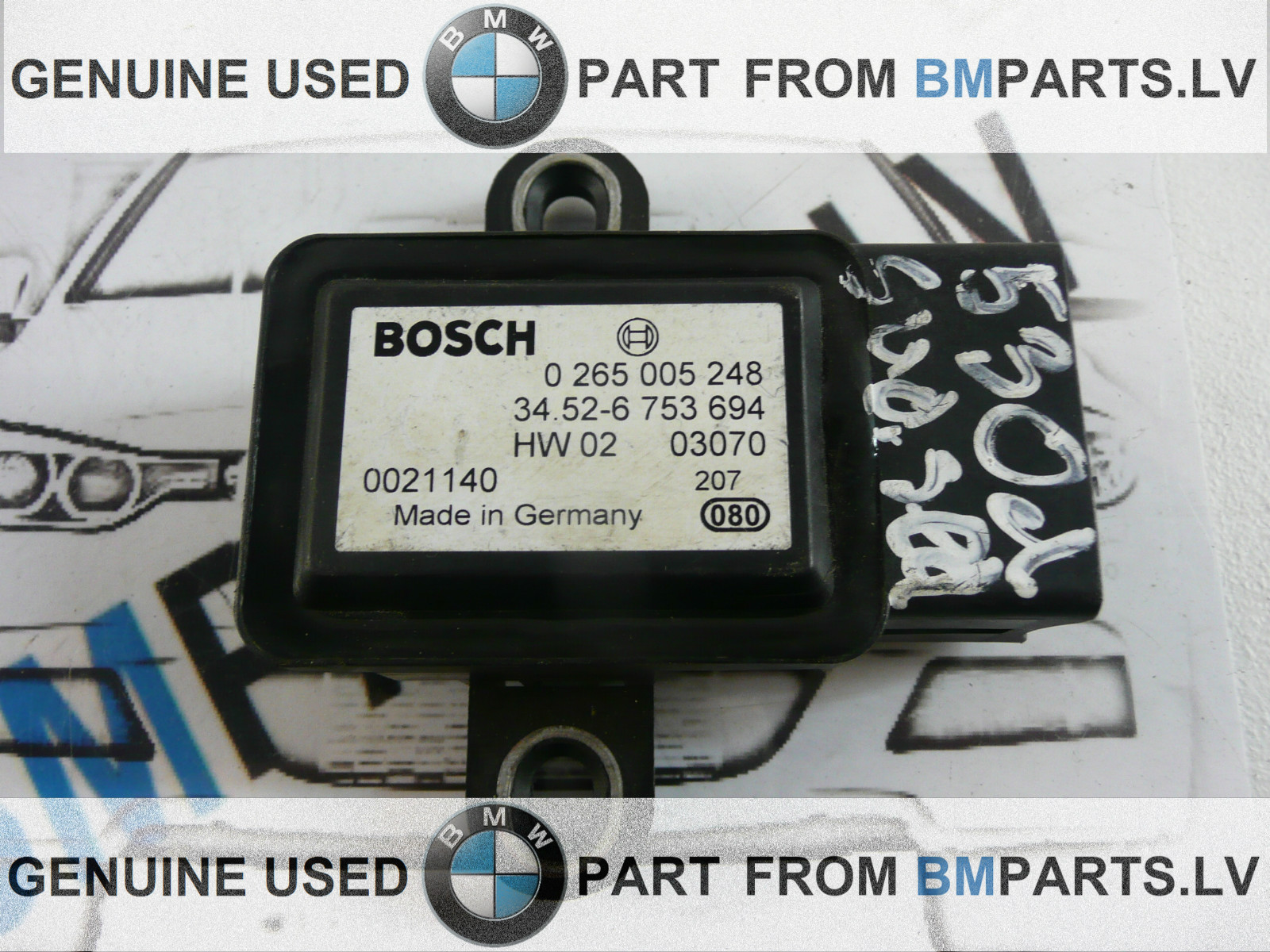 GENUINE USED BMW E53 X5 E38 E39 E46 YAW RATE SENSOR SPEED SENSOR DSC