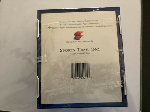 1996 SEALED BOX OF THE BEATLES TRADING CARDS - SPORTS TIME - Picture 3 of 3