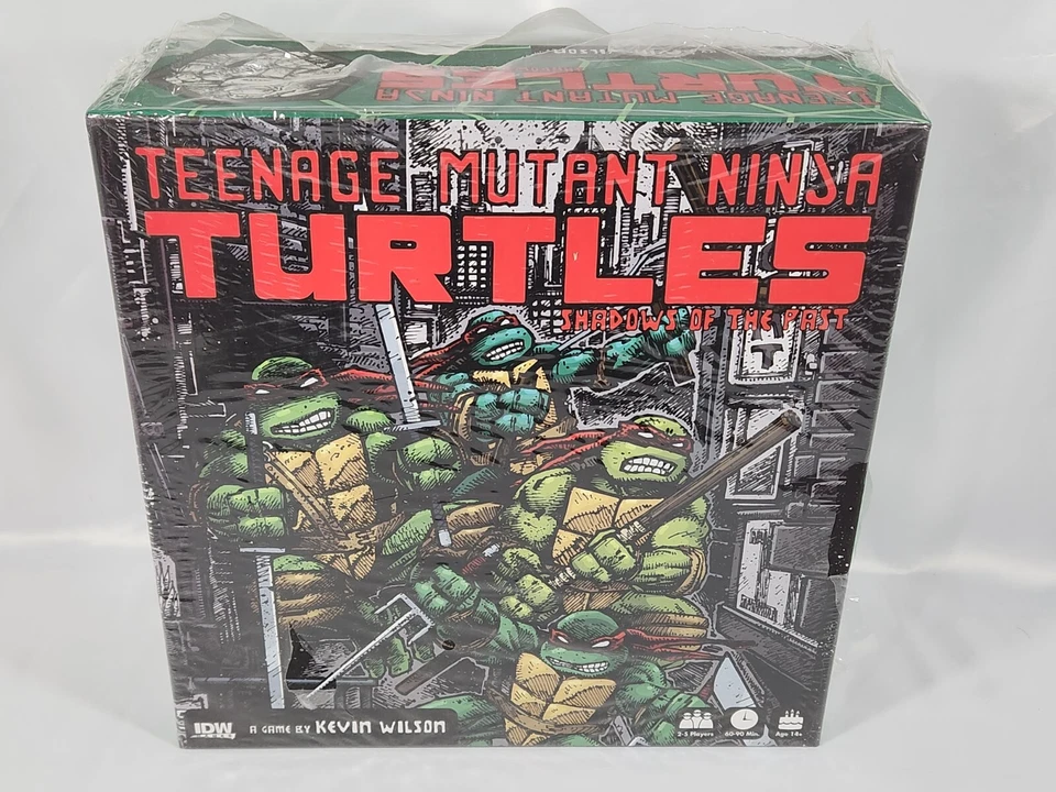 TMNT Teenage Mutant Ninja Turtles Shadows Of The Past IDW Board Game Rare - Image 4 of 4