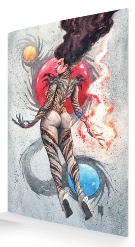 WITCHBLADE #1 (BRAO ECGCE EXCLUSIVE VIRGIN VARIANT) NM/NM+, 2024 IMAGE