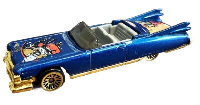 5-Pack Exclusive HIP HOP '59 CADDY ELDORADO 1959 CADILLAC BLUE HOT