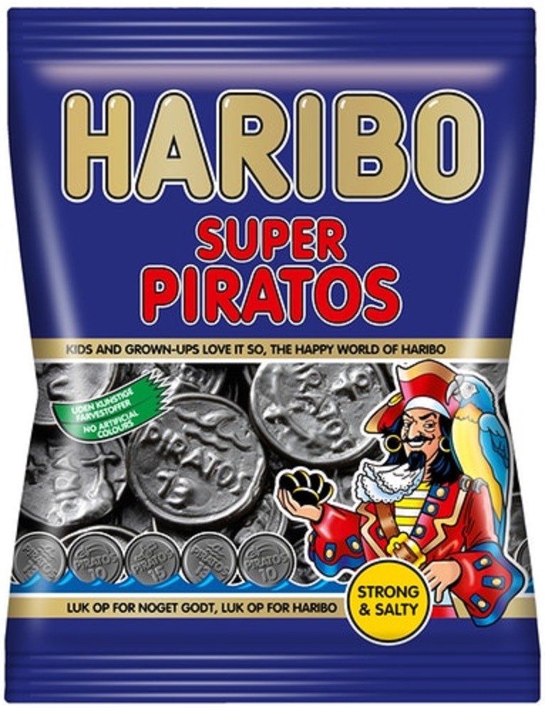 Haribo Super Piratos 120g, 20-Pack - Danish Licorice | eBay