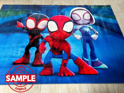 Spiderman Rug,Ghost Spider Rug,Superheros Rug,Spidey Rug,Fantastic Rug,Movie Rug - Picture 3 of 12