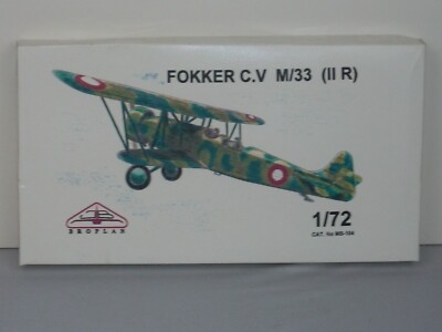 Broplan 1/72 Scale Fokker C.V M/33 (II R)