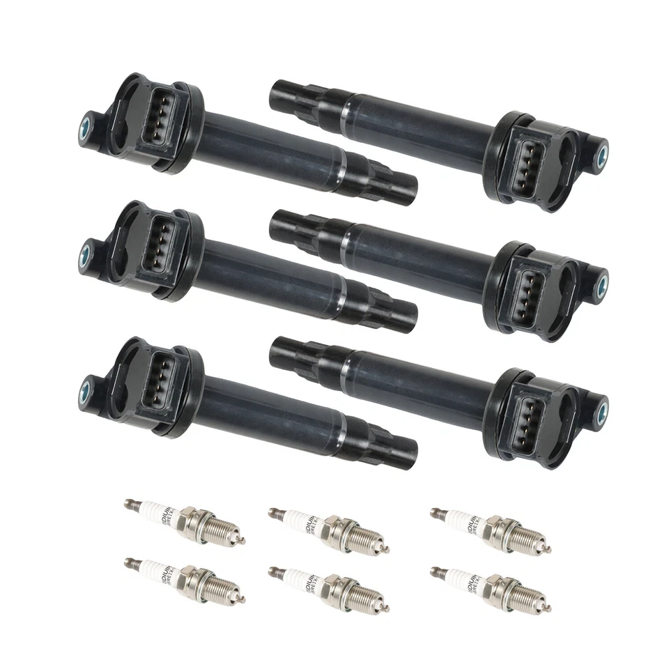 UF506 6pcs Ignition Coils+6pcs Iridium Spark Plugs 2756 for Toyota Camry 2005-06 - Imagem 4 de 4