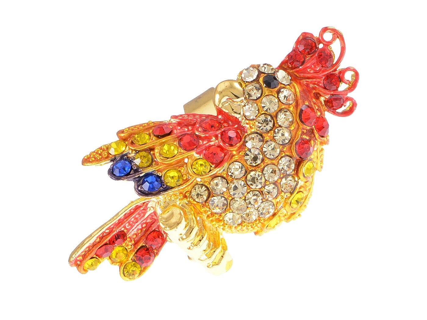 Anillos De moda Pluma de Topacio